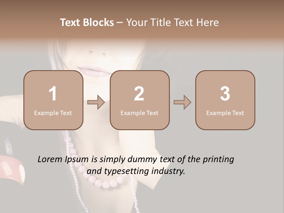 Fashion Elegance Beauty PowerPoint Template