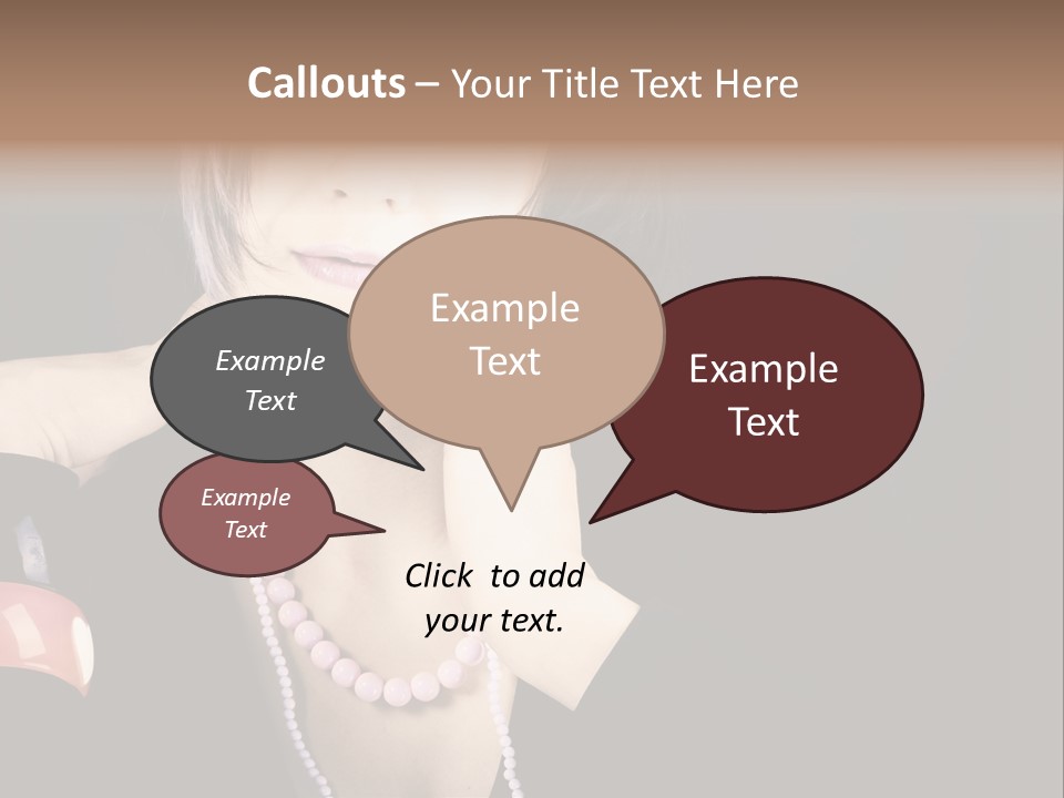 Fashion Elegance Beauty PowerPoint Template