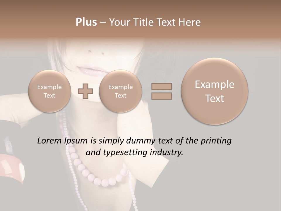 Fashion Elegance Beauty PowerPoint Template