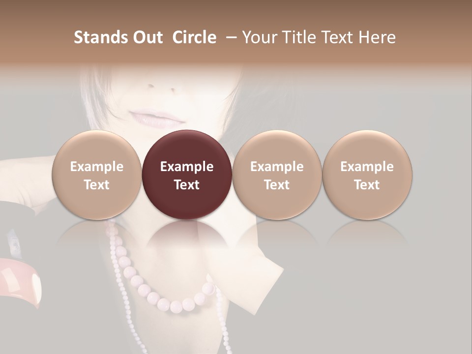 Fashion Elegance Beauty PowerPoint Template