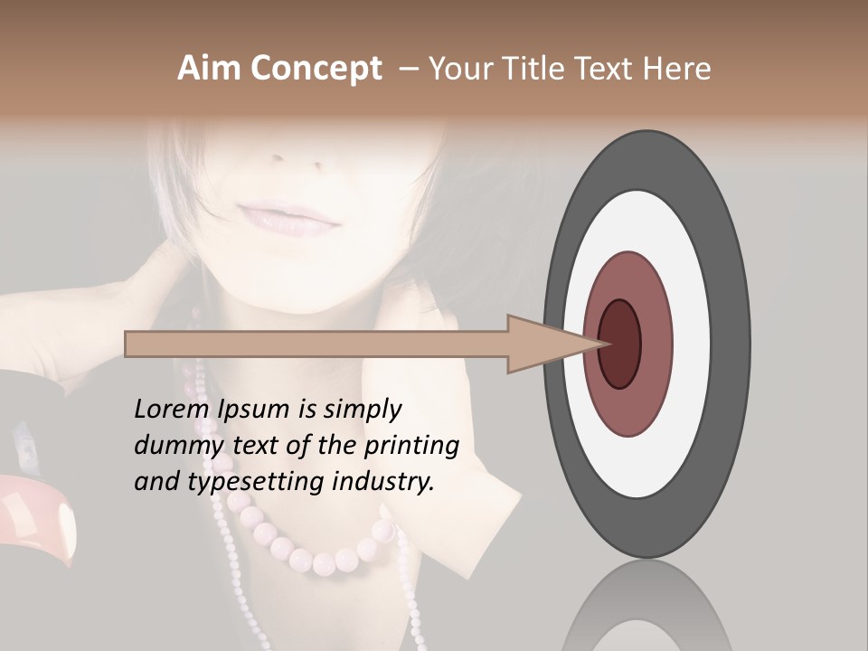 Fashion Elegance Beauty PowerPoint Template