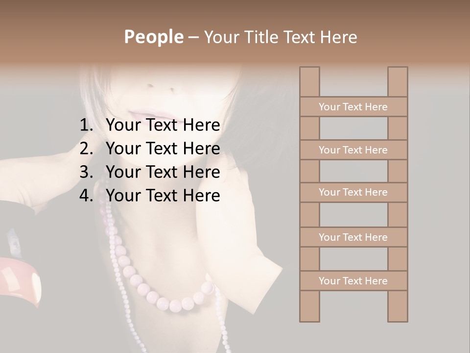 Fashion Elegance Beauty PowerPoint Template