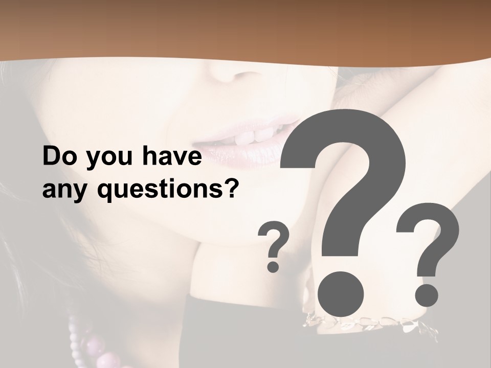 Model Background Vitality PowerPoint Template