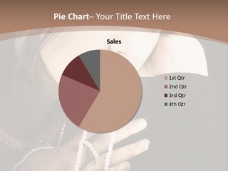 Human Looking Portrait PowerPoint Template