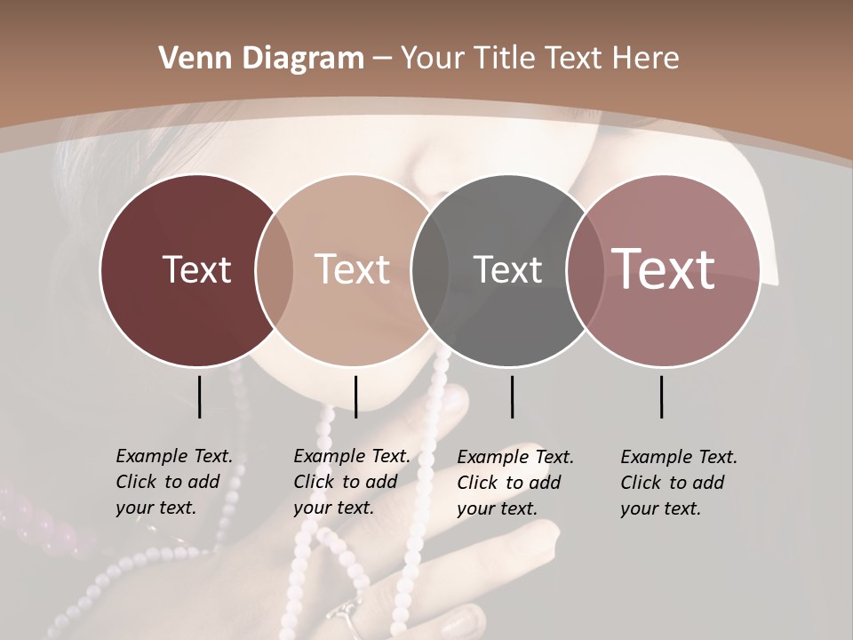 Human Looking Portrait PowerPoint Template