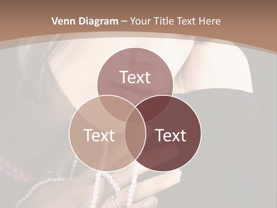 Human Looking Portrait PowerPoint Template