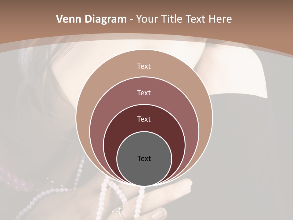 Human Looking Portrait PowerPoint Template