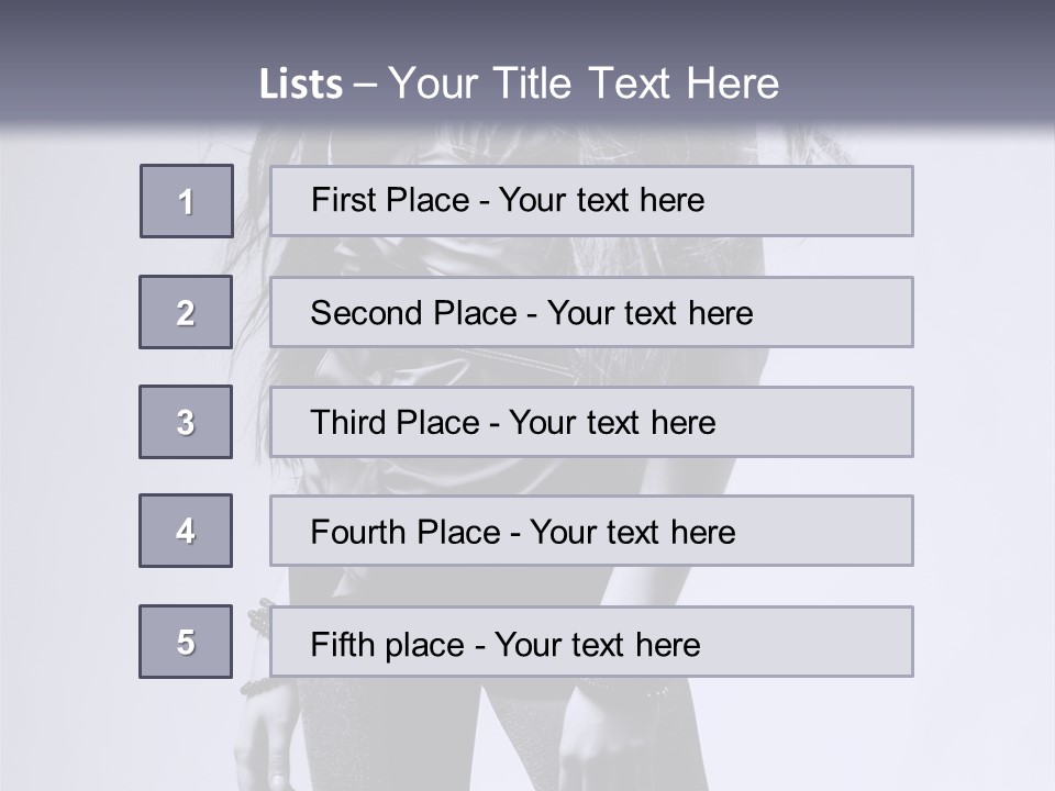 Fluffy Expression Vogue PowerPoint Template