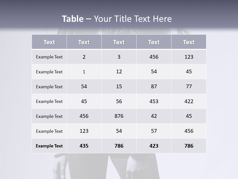 Fluffy Expression Vogue PowerPoint Template