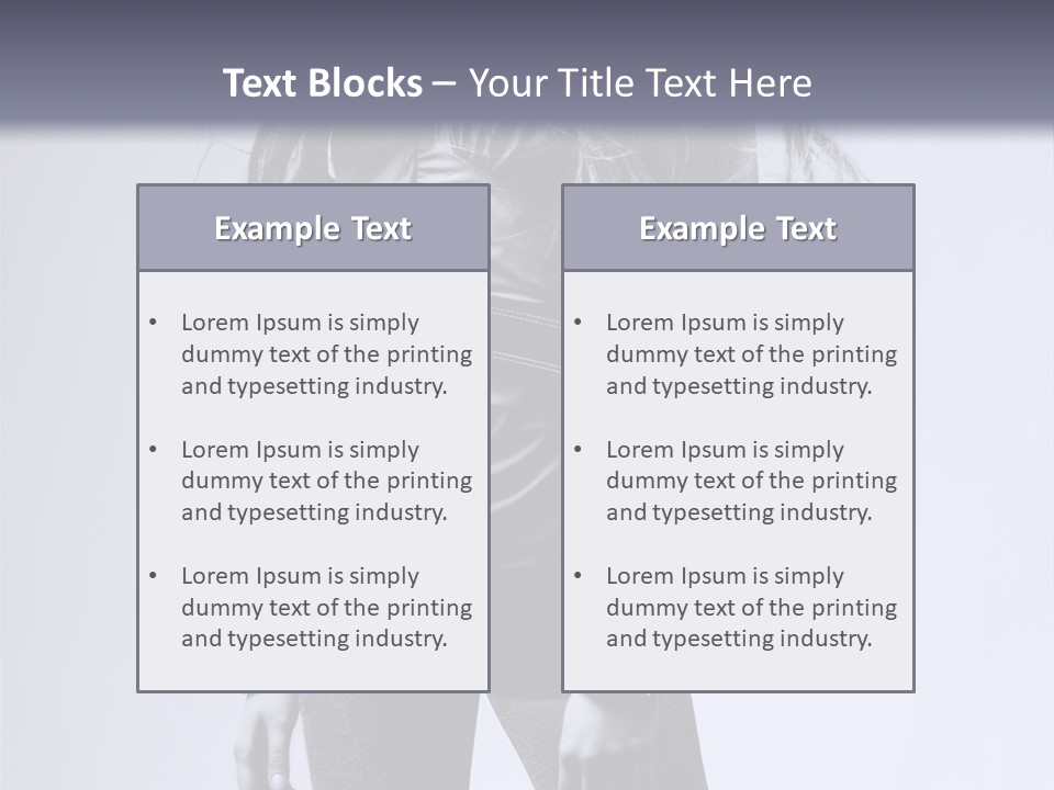 Fluffy Expression Vogue PowerPoint Template