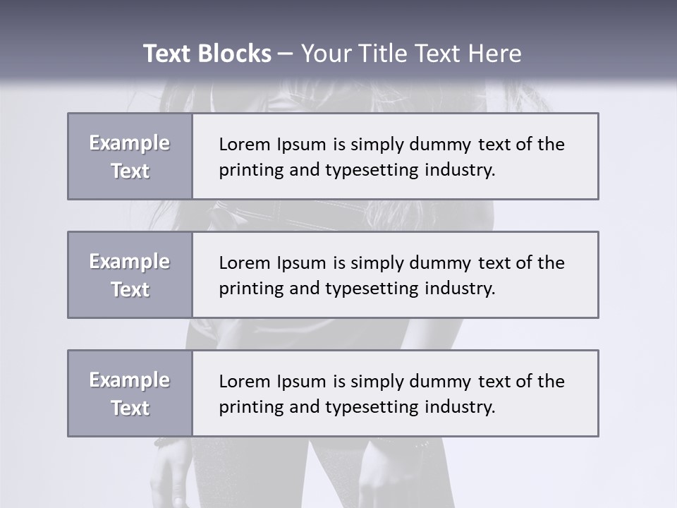 Fluffy Expression Vogue PowerPoint Template