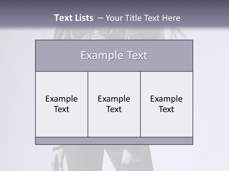 Fluffy Expression Vogue PowerPoint Template