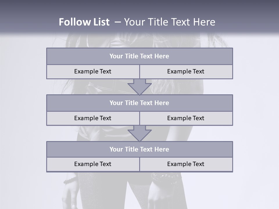 Fluffy Expression Vogue PowerPoint Template