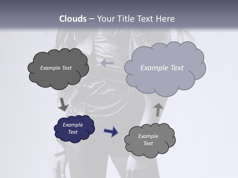 Fluffy Expression Vogue PowerPoint Template