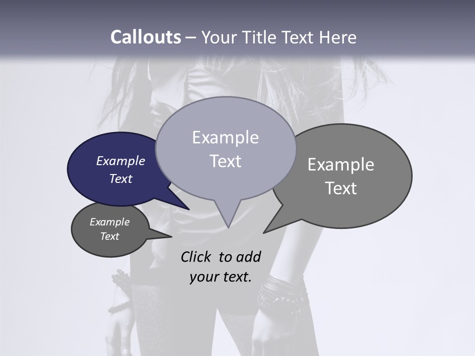 Fluffy Expression Vogue PowerPoint Template