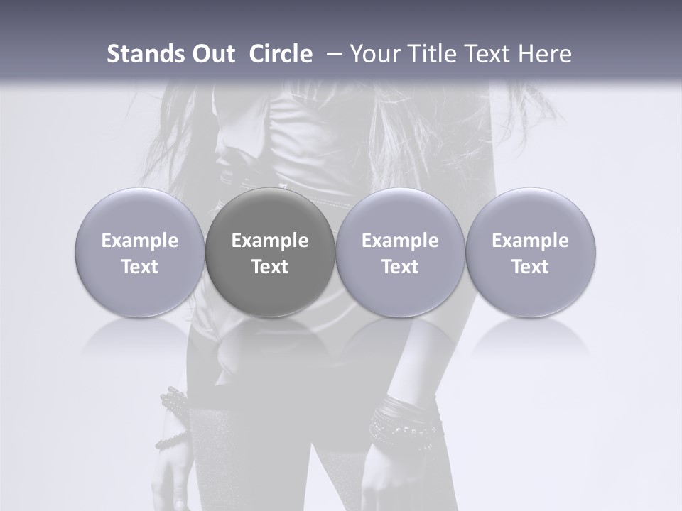 Fluffy Expression Vogue PowerPoint Template