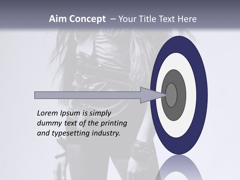 Fluffy Expression Vogue PowerPoint Template