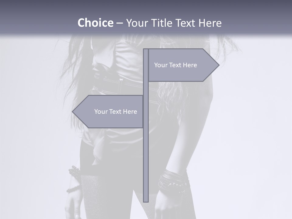 Fluffy Expression Vogue PowerPoint Template