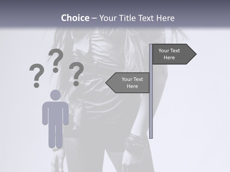 Fluffy Expression Vogue PowerPoint Template