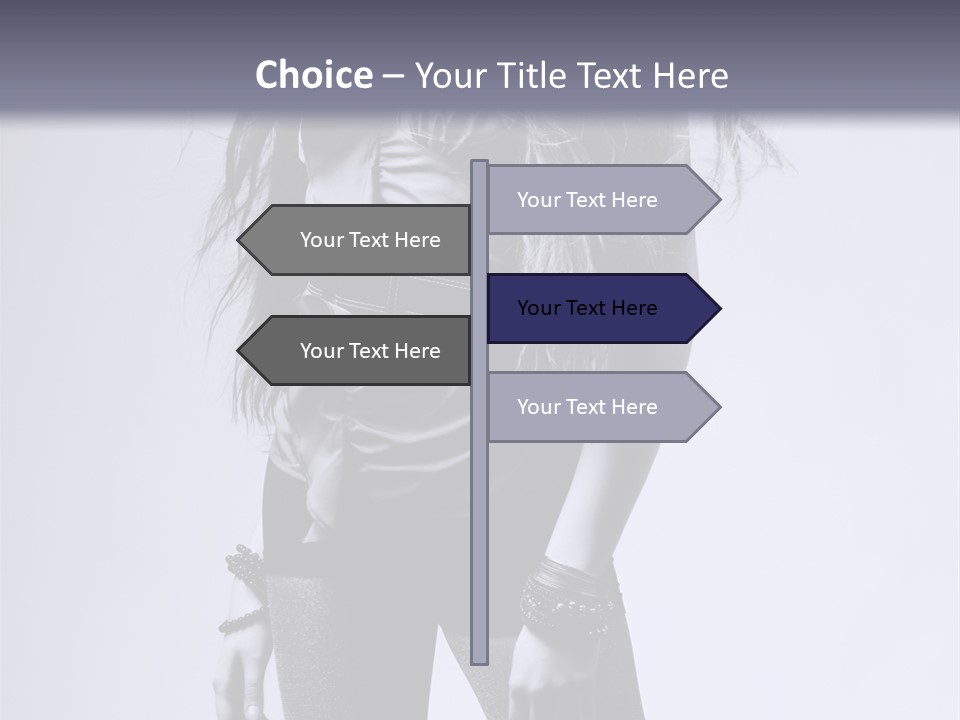 Fluffy Expression Vogue PowerPoint Template