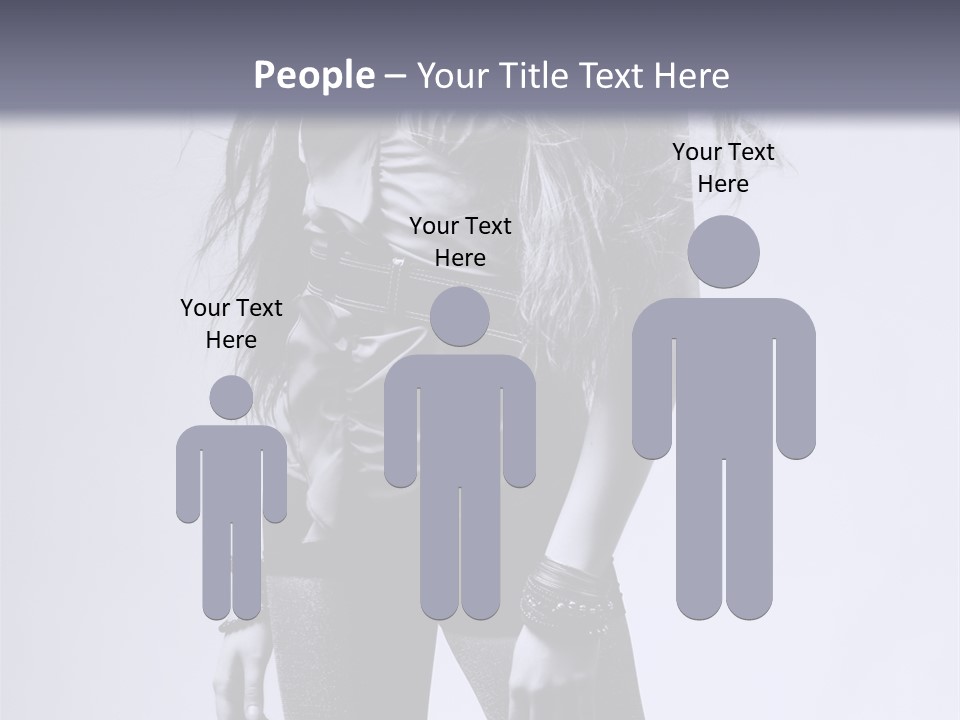 Fluffy Expression Vogue PowerPoint Template