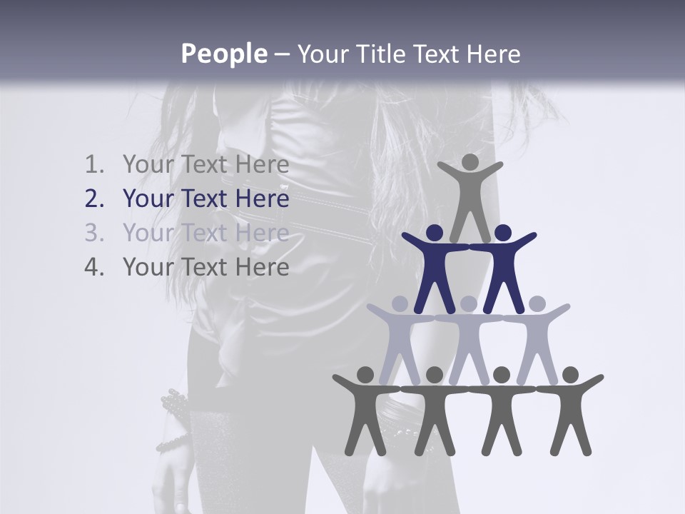 Fluffy Expression Vogue PowerPoint Template