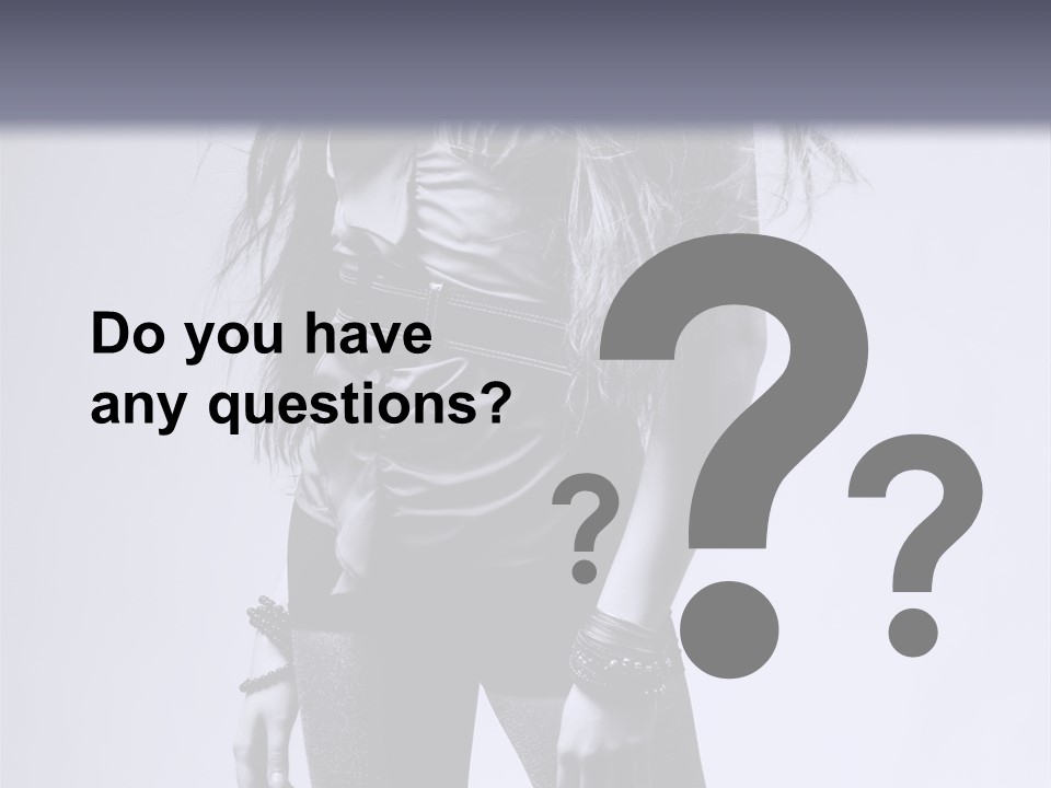 Fluffy Expression Vogue PowerPoint Template