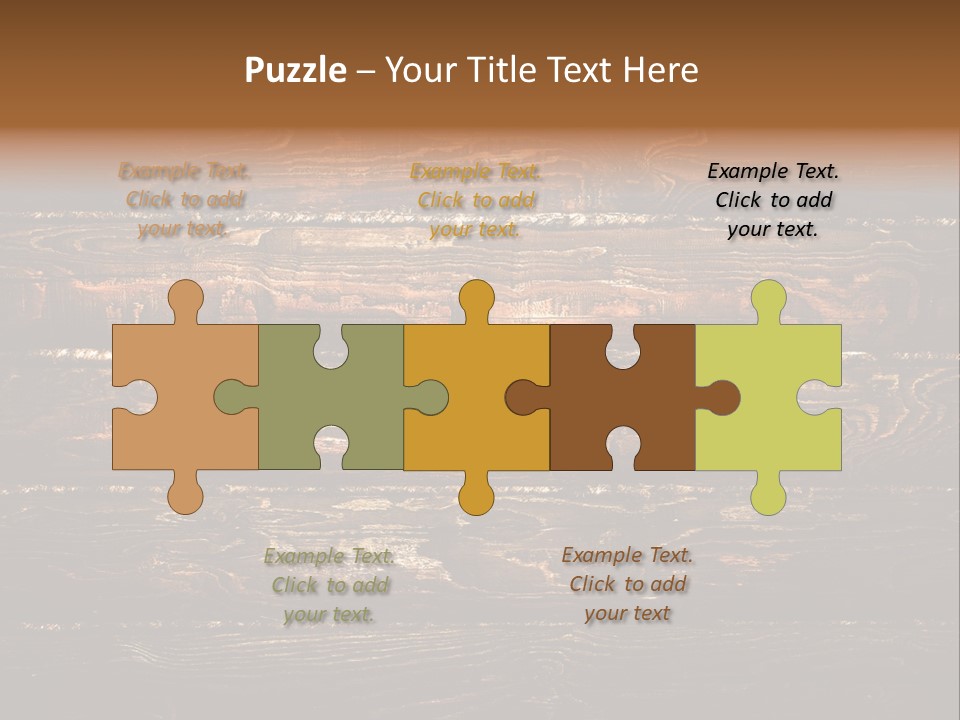 Wood Texture PowerPoint Template