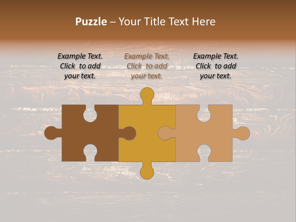 Wood Texture PowerPoint Template