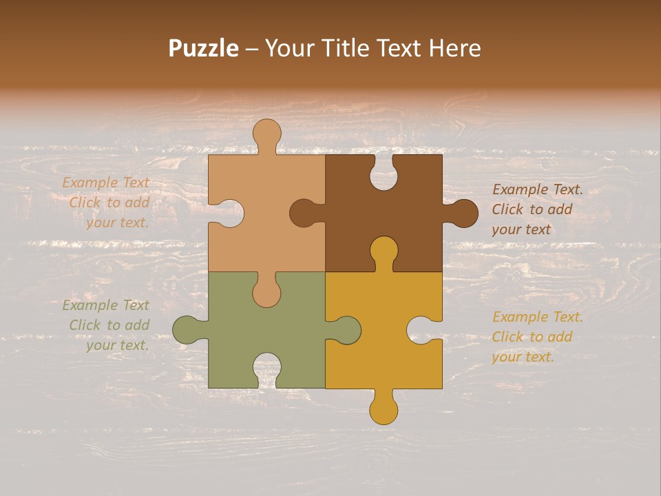 Wood Texture PowerPoint Template
