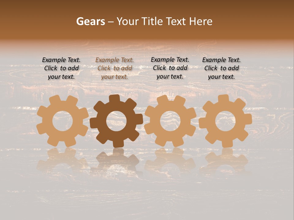 Wood Texture PowerPoint Template