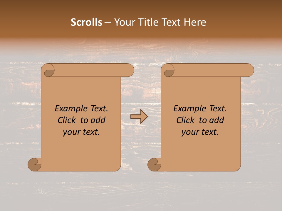 Wood Texture PowerPoint Template
