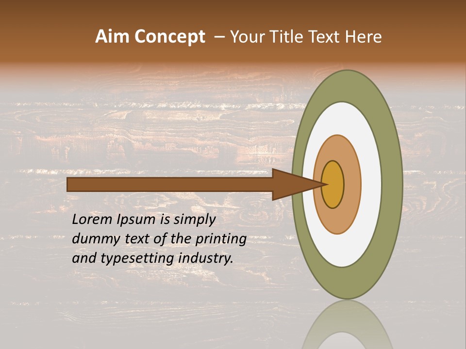 Wood Texture PowerPoint Template