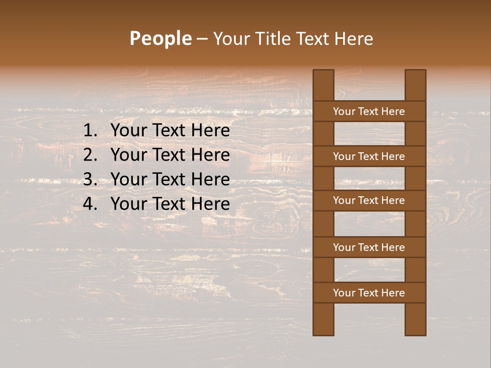 Wood Texture PowerPoint Template