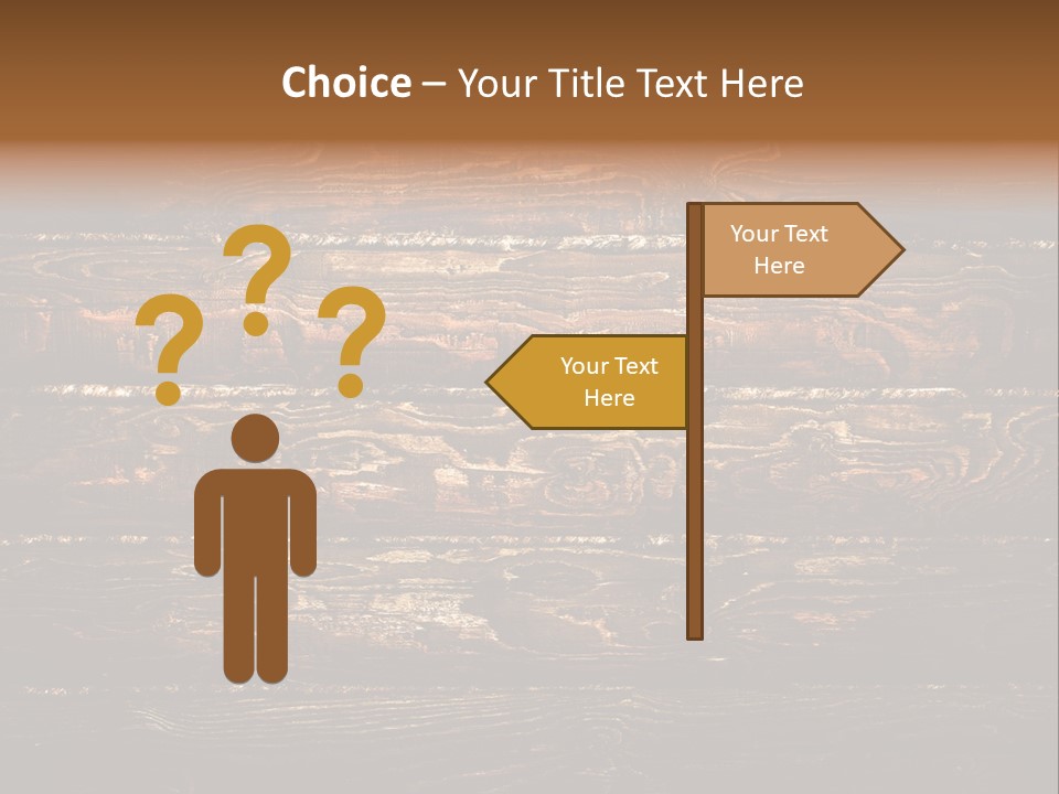 Wood Texture PowerPoint Template