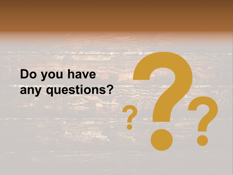 Wood Texture PowerPoint Template