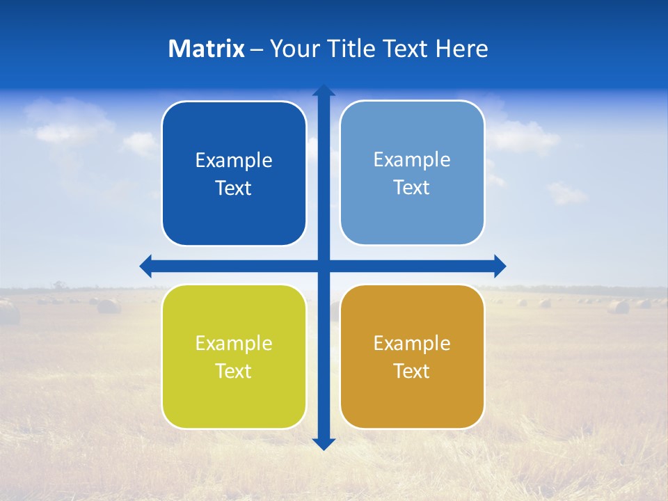 Rick Nature Wheat PowerPoint Template