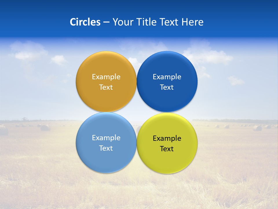 Rick Nature Wheat PowerPoint Template