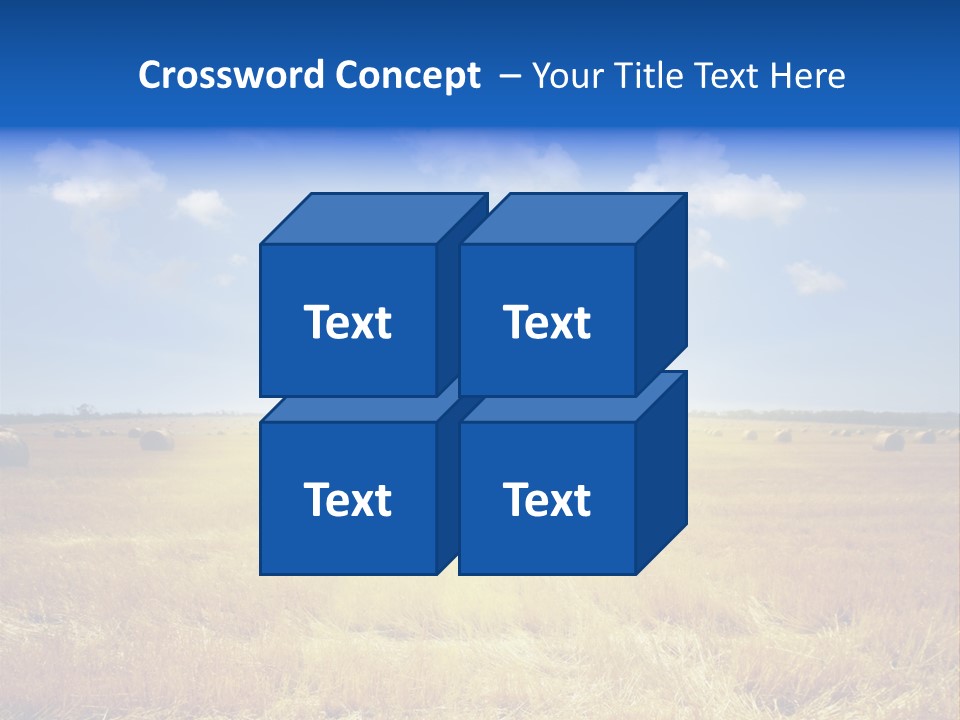 Rick Nature Wheat PowerPoint Template