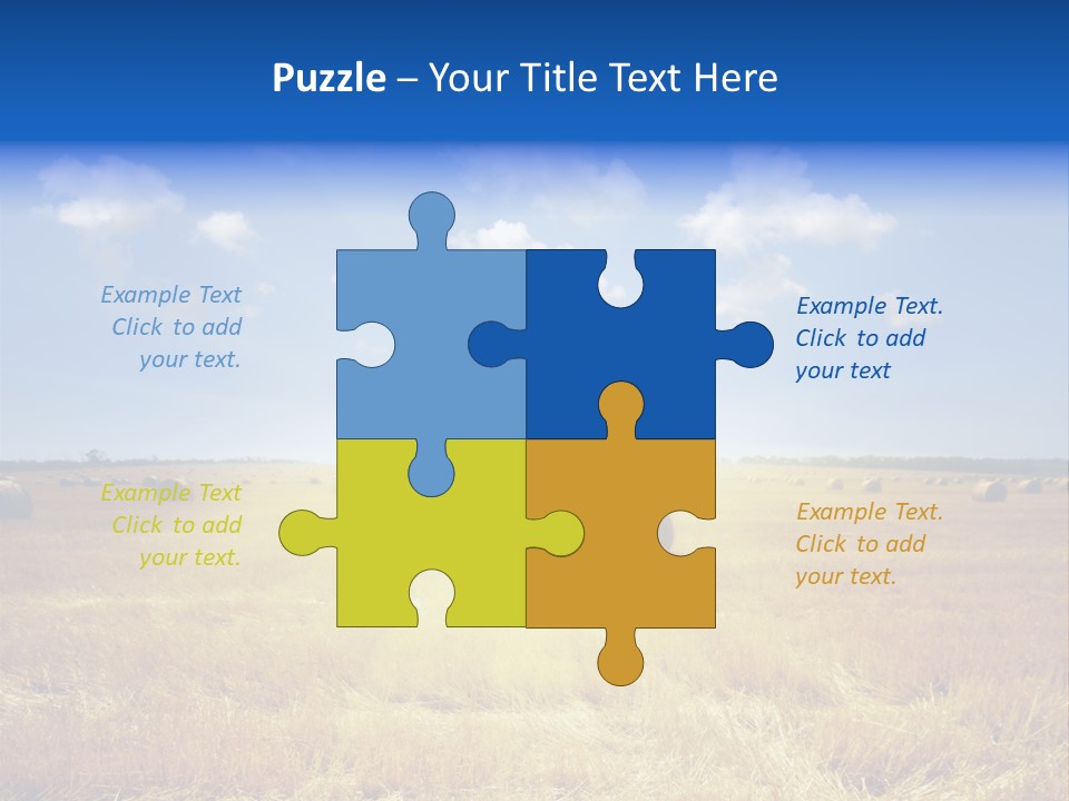 Rick Nature Wheat PowerPoint Template