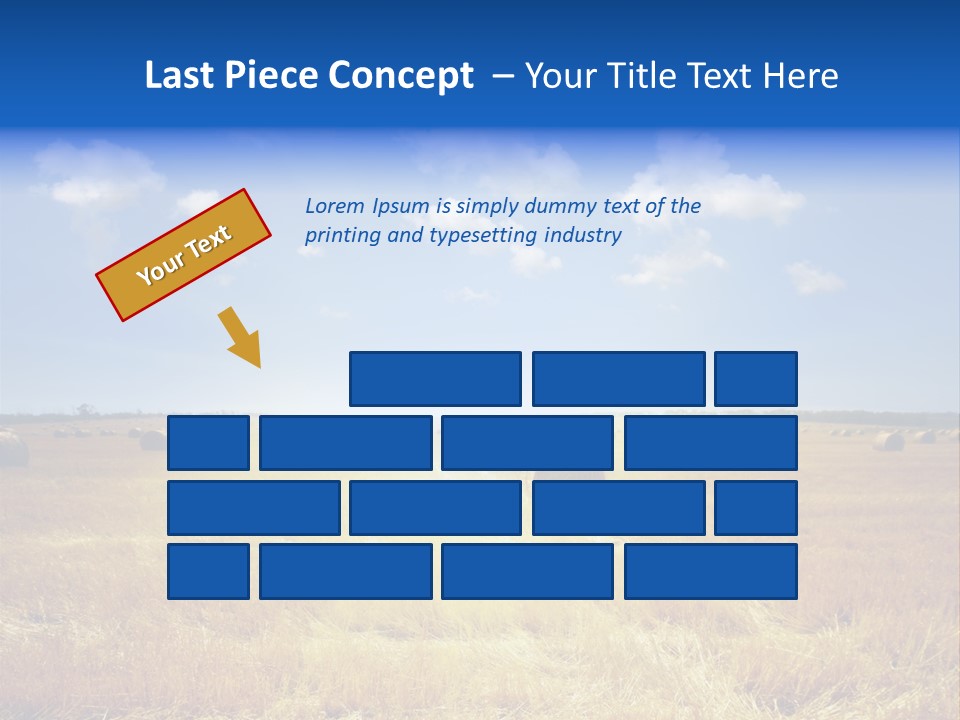 Rick Nature Wheat PowerPoint Template