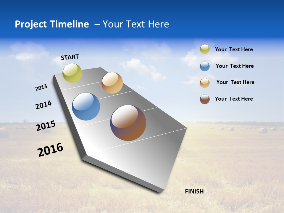 Rick Nature Wheat PowerPoint Template