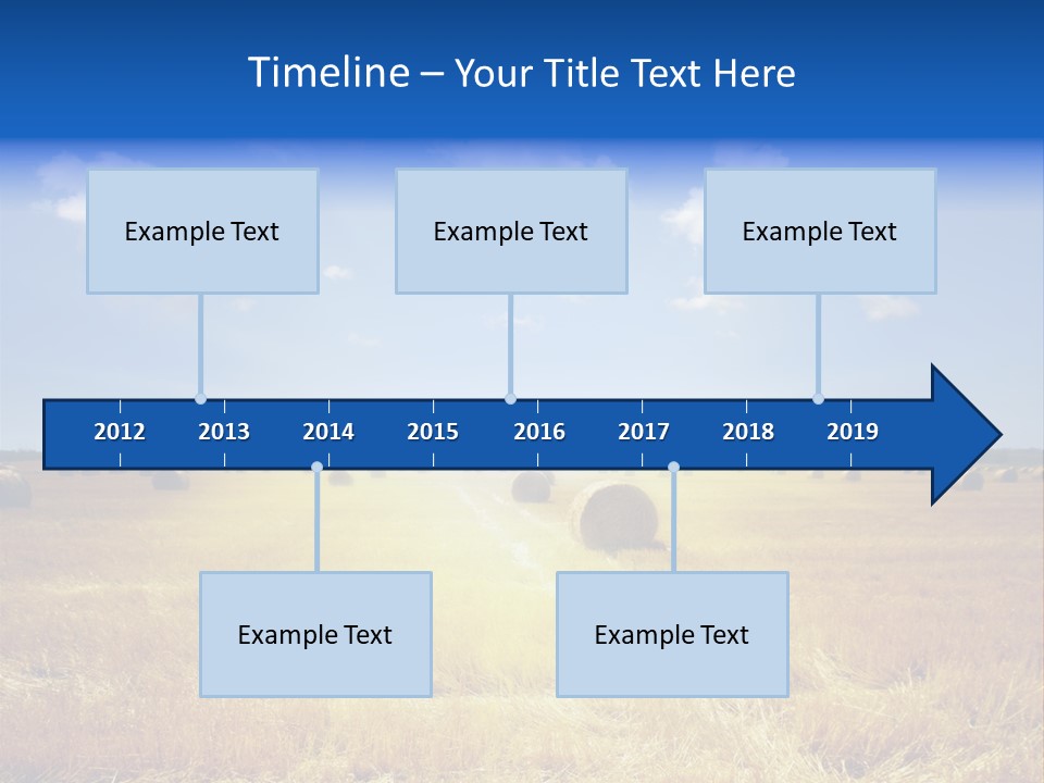 Rick Nature Wheat PowerPoint Template
