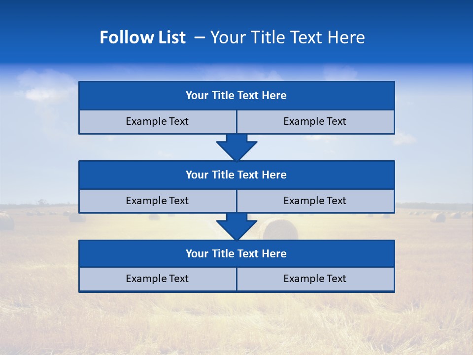 Rick Nature Wheat PowerPoint Template