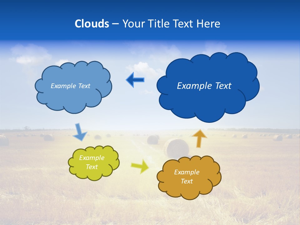 Rick Nature Wheat PowerPoint Template
