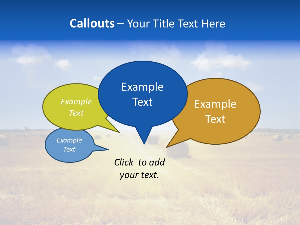 Rick Nature Wheat PowerPoint Template