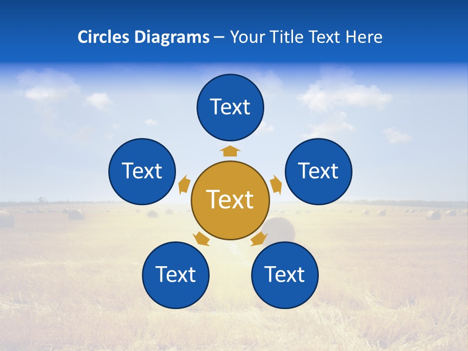 Rick Nature Wheat PowerPoint Template