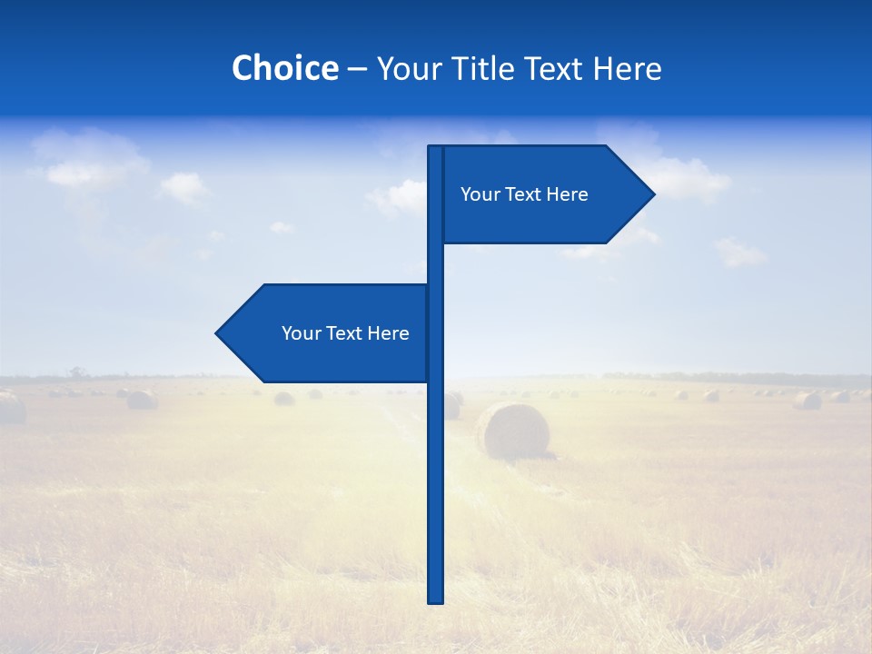 Rick Nature Wheat PowerPoint Template