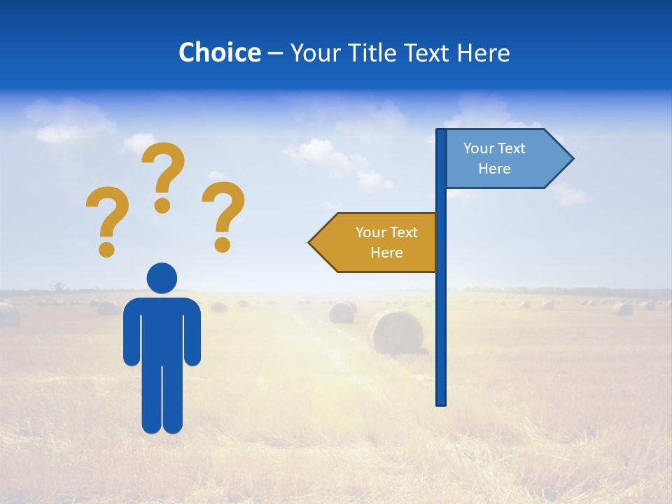 Rick Nature Wheat PowerPoint Template