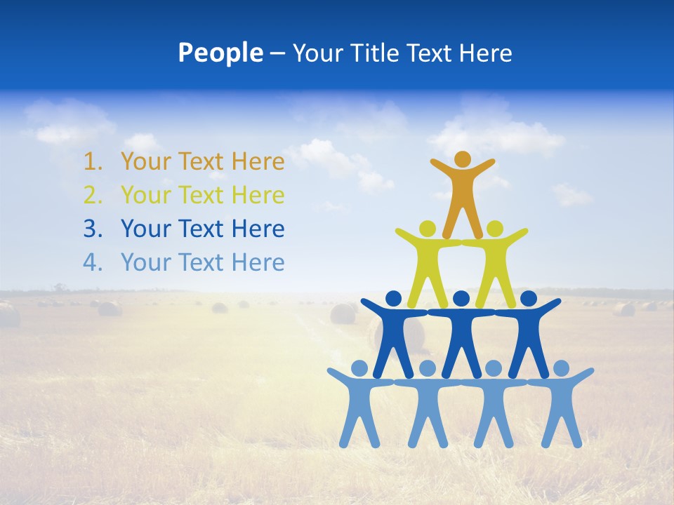 Rick Nature Wheat PowerPoint Template